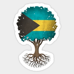 Tree of Life with Bahamas Flag Sticker